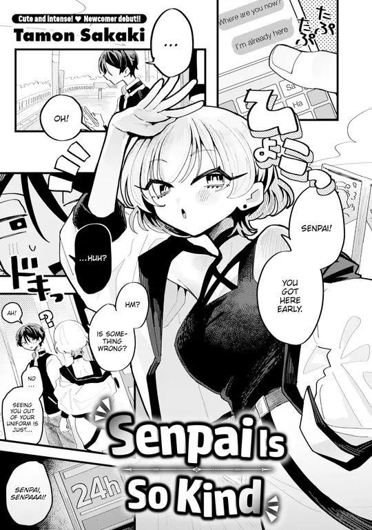 'Senpai Is So Kind' cover