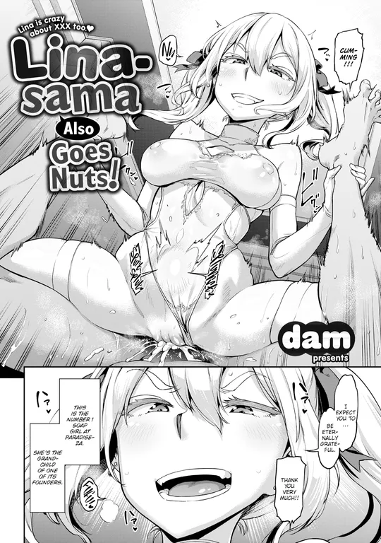 'Lina-sama Also Goes Nuts!' cover