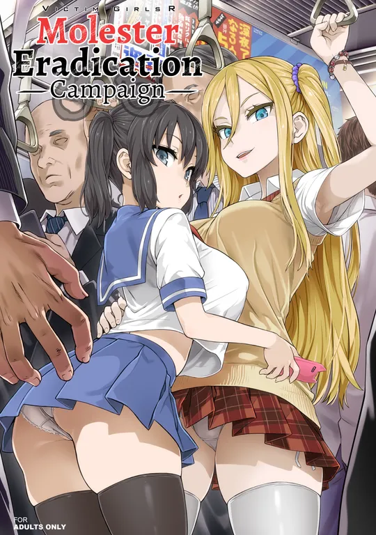'Victim Girls R: Molester Eradication Campaign' cover