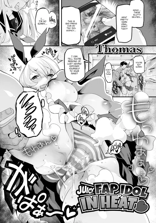 'Juicy Fap Idol in Heat ♥' cover