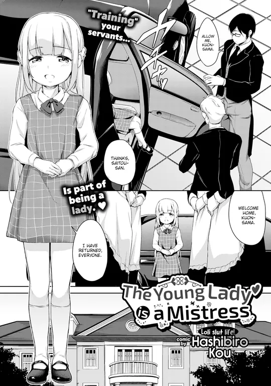 'The Young Lady Is a Mistress' cover