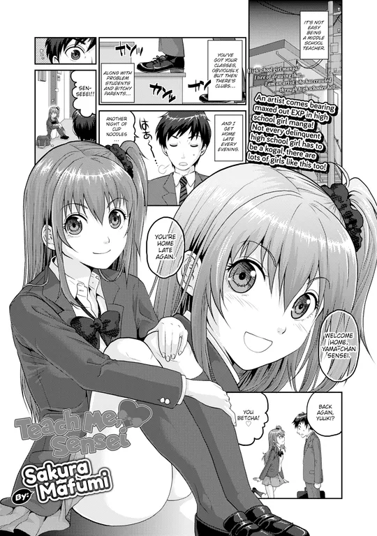 'Teach Me, Sensei' cover