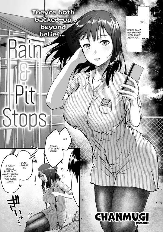 'Rain & Pit Stops' cover