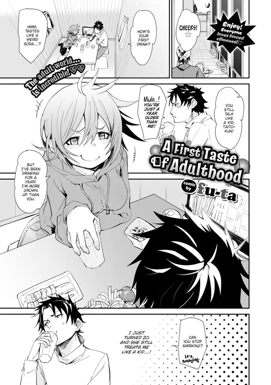 'A First Taste of Adulthood' cover