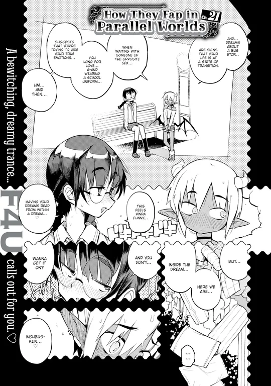 'How They Fap in Parallel Worlds Ch.21' cover