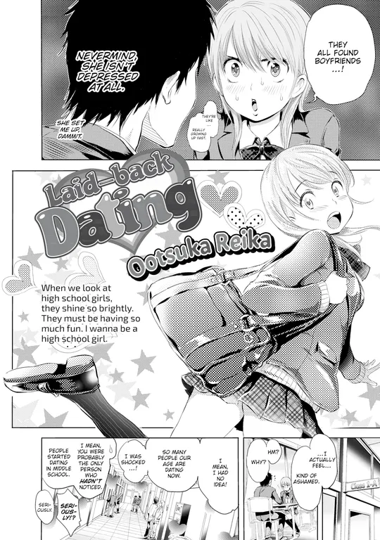 'Laid-back Dating' cover