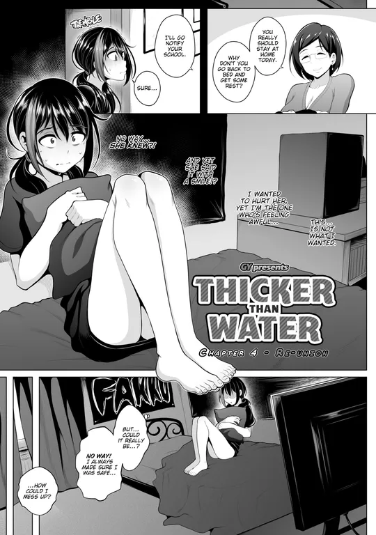 'Thicker Than Water Chapter 4 - Re-Union' cover