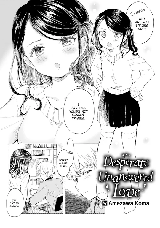 'Desperate Unanswered Love' cover
