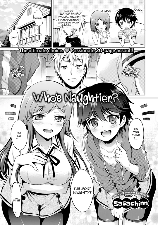 'Who's Naughtier?' cover