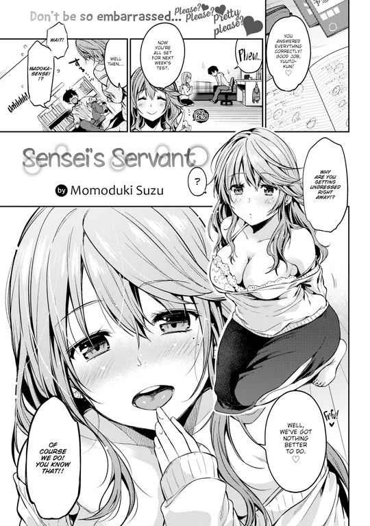 'Sensei's Servant' cover