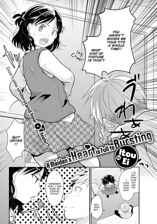'A Maiden's Heart Is Full to Bursting' cover
