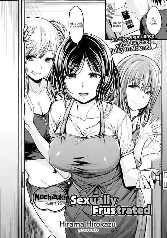'Mochizuki-san is Sexually Frustrated' cover