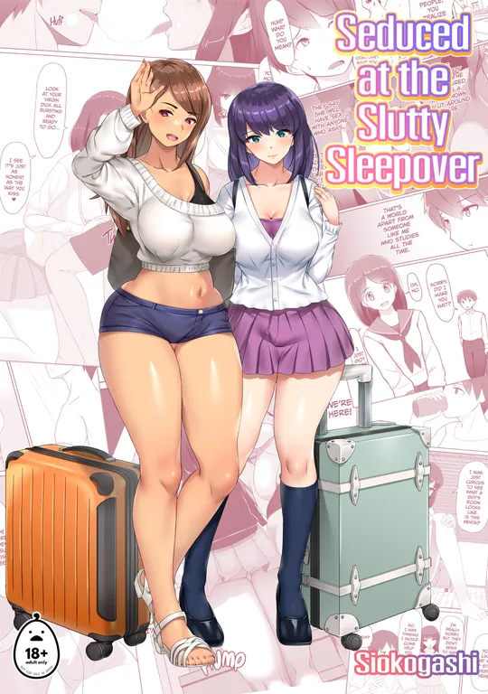 'Seduced at the Slutty Sleepover' cover