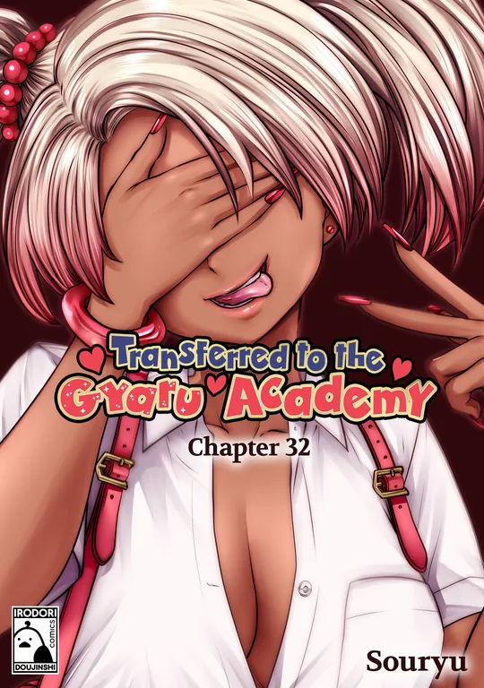 'Transferred to the Gyaru Academy - Chapter 32' cover