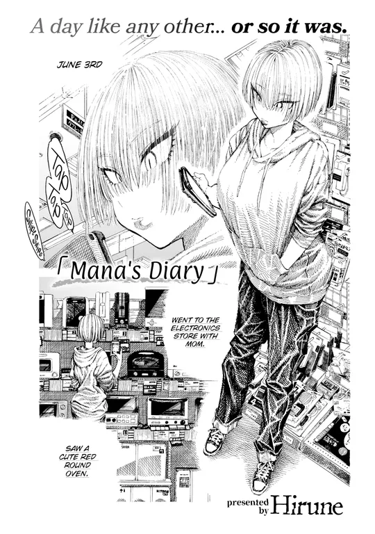 'Mana's Diary' cover