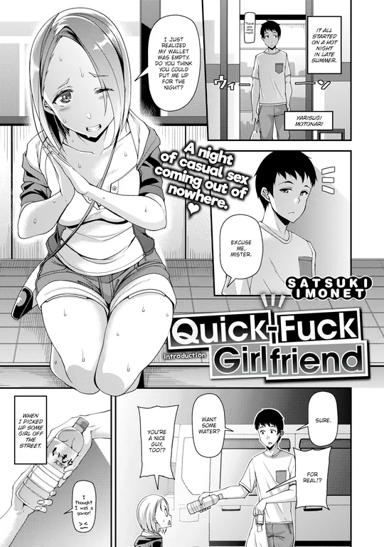 'Quick-Fuck Girlfriend Introduction' cover