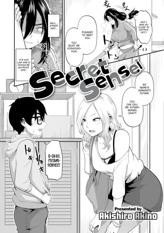 'Secret Sensei' cover