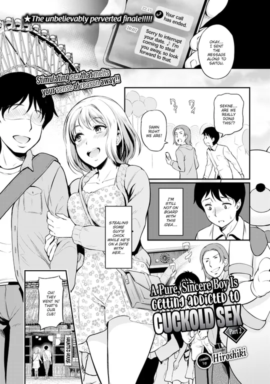 'A Pure, Sincere Boy is Getting Addicted to Cuckold Sex ~Part 2~' cover