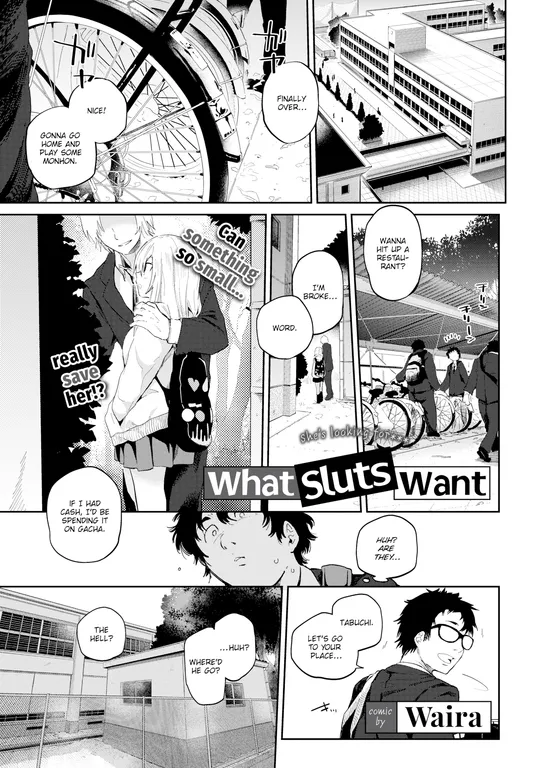 'What Sluts Want' cover