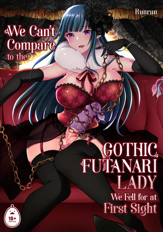 'We Can't Compare to the Gothic Futanari Lady We Fell for at First Sight' cover