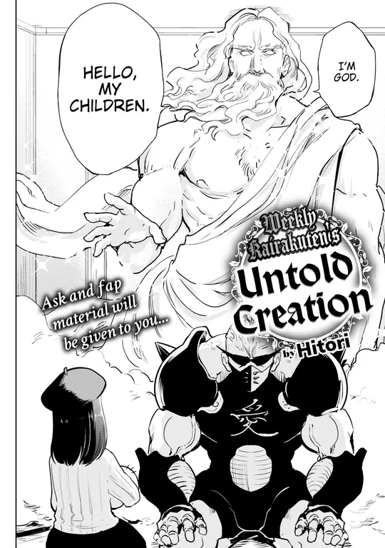'Weekly Kairakuten's Untold Creation' cover