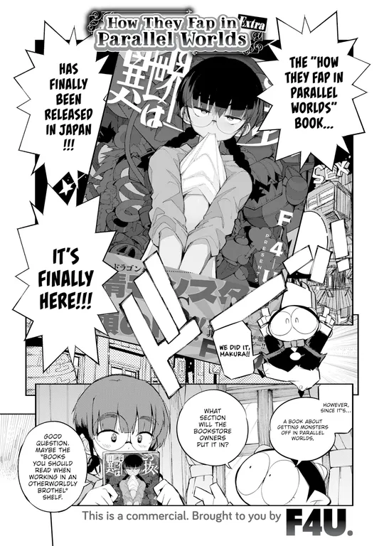 'How They Fap in Parallel Worlds Extra' cover