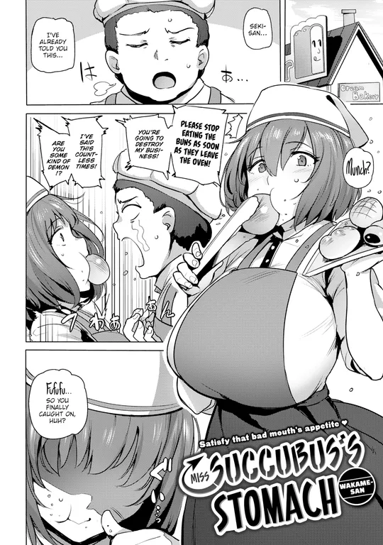 'Miss Succubus's Stomach' cover