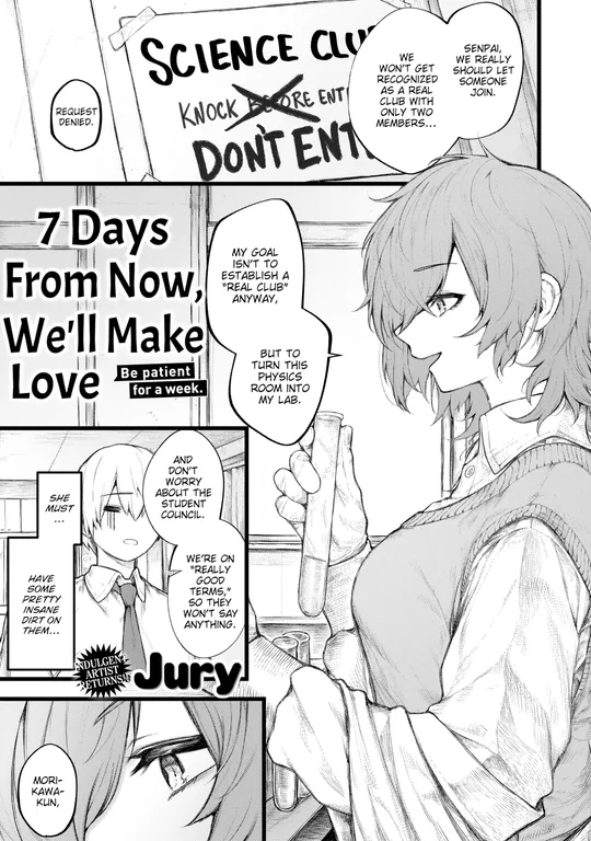 '7 Days From Now, We'll Make Love' cover