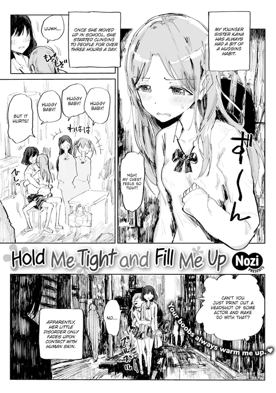 'Hold Me Tight And Fill Me Up' cover
