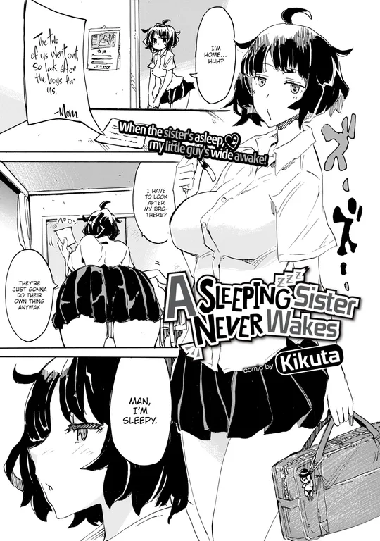 'A Sleeping Sister Never Wakes' cover