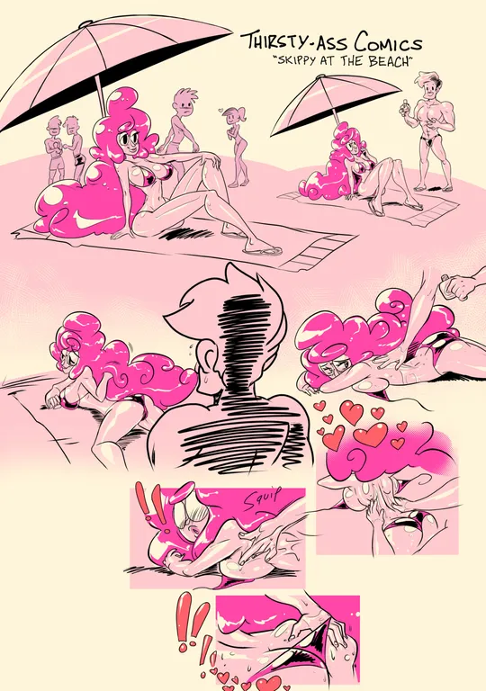'Skippy at the Beach' cover