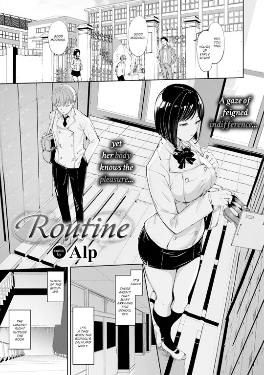 'Routine' cover