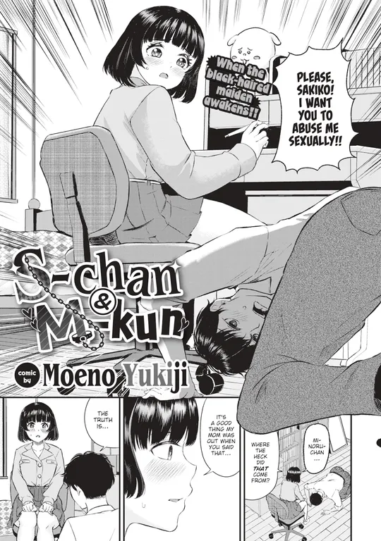 'S-chan & M-kun' cover