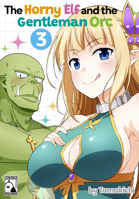'The Horny Elf and the Gentleman Orc 3' cover