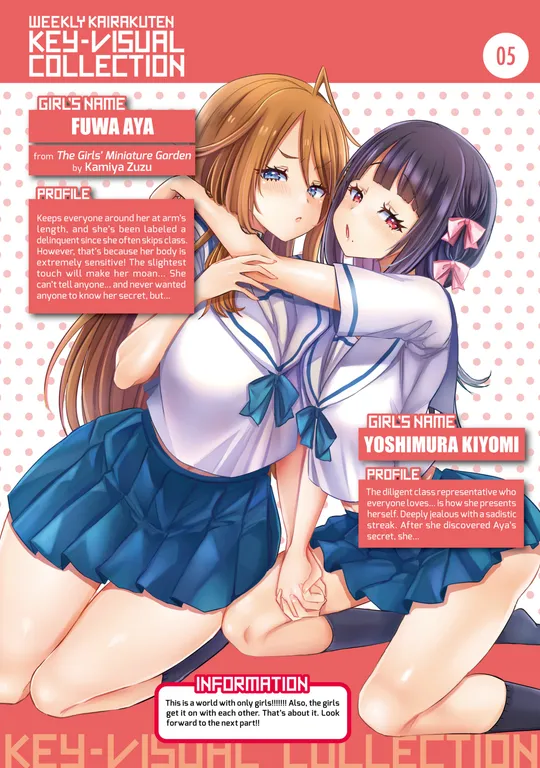 'Weekly Kairakuten Key-Visual Collection 05' cover