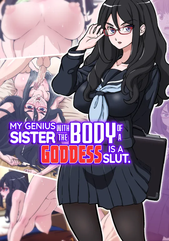 'My Genius Sister with the Body of a Goddess is a Slut' cover