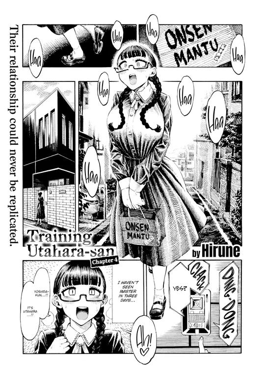 'Training Utahara-san - Chapter 4' cover