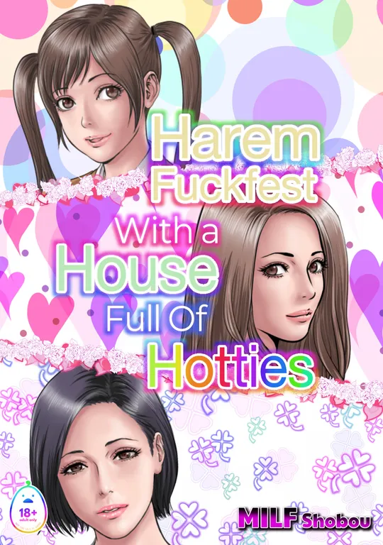 'Harem Fuckfest with a House Full Of Hotties' cover