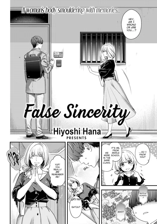 'False Sincerity' cover