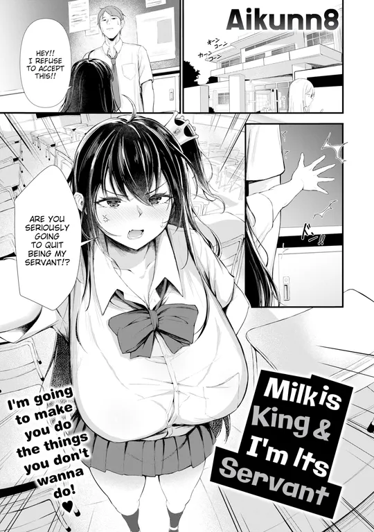 'Milk is King & I'm Its Servant' cover