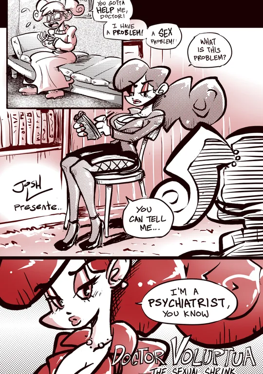 'Doctor Voluptua - The Sexual Shrink - Chapter 1' cover