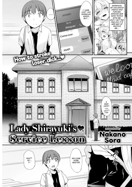 'Lady Shirayuki's Service Lesson' cover