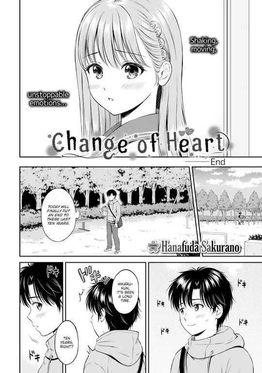 'Change of Heart - End' cover