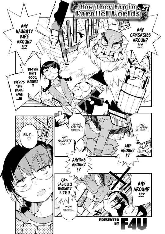 'How They Fap in Parallel Worlds Ch.27' cover