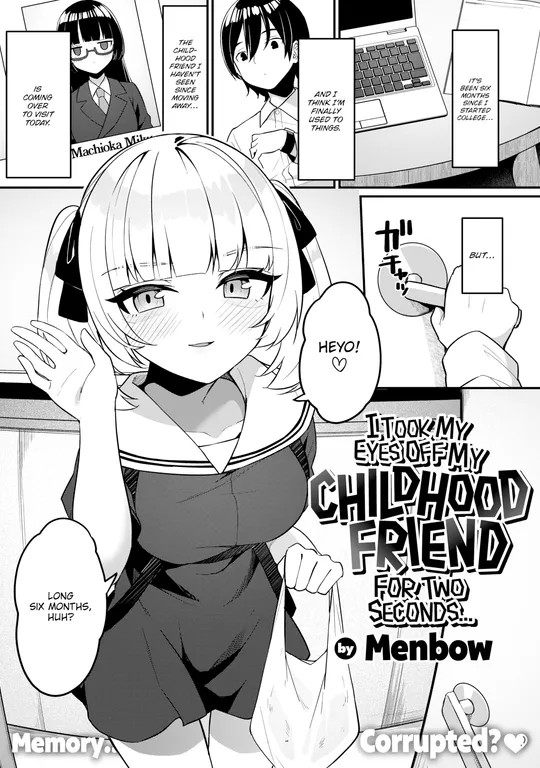 'I Took My Eyes Off My Childhood Friend for Two Seconds...' cover