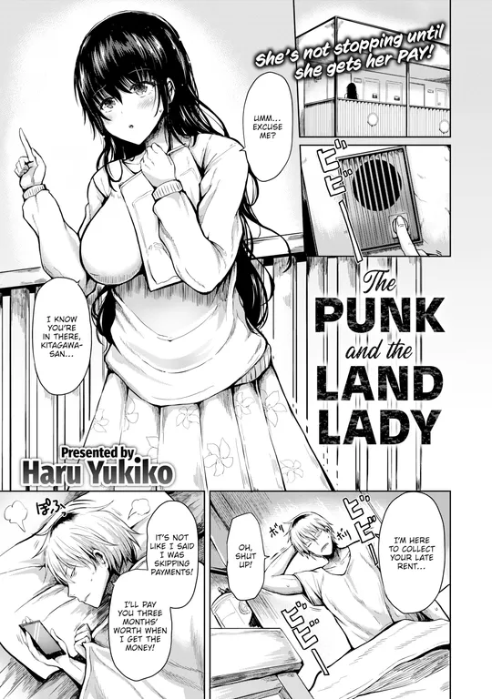 'The Punk and the Landlady' cover