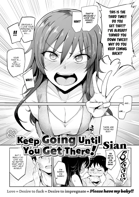 'Keep Going Until You Get There!' cover