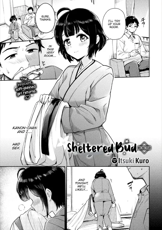 'Sheltered Bud - Continued' cover