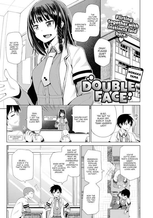 'Double Face' cover