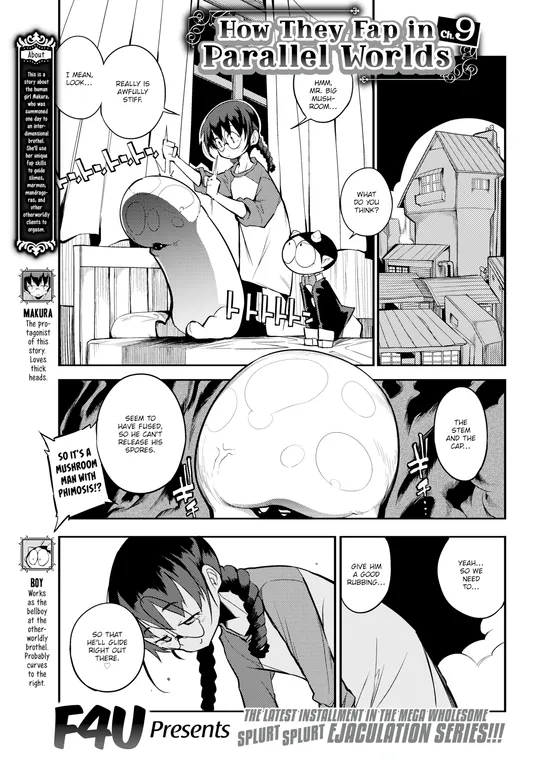 'How They Fap in Parallel Worlds Ch.9' cover
